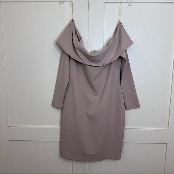 Nookie Mila Mini Nude Dress Large - Picture 2 of 7